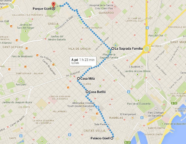 Mapa-Gaudí-Tour-Barcelona