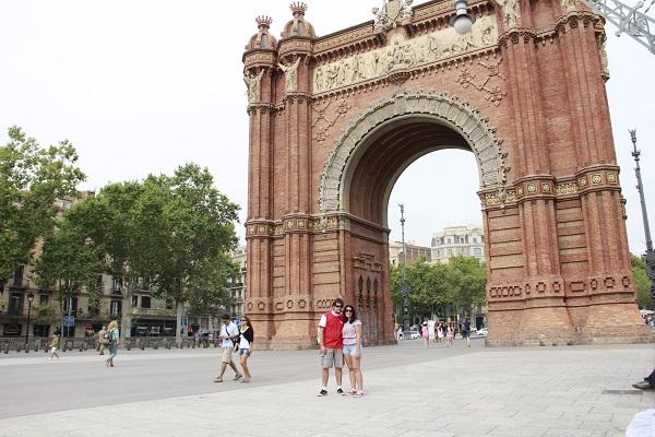 arco do triunfo, barcelona