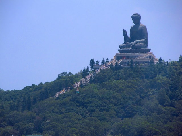 Buda Gigante visto do Cable Car