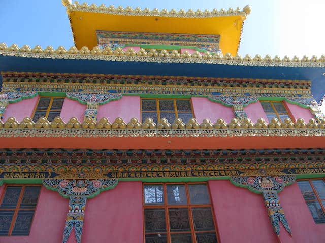 Templo budista em McLeod Ganj