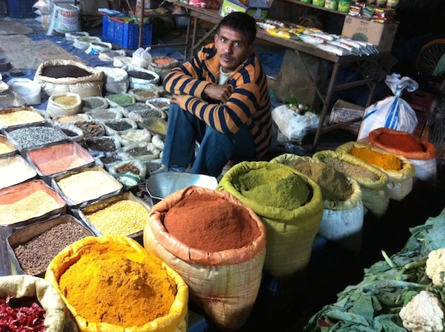 mercado especiarias india