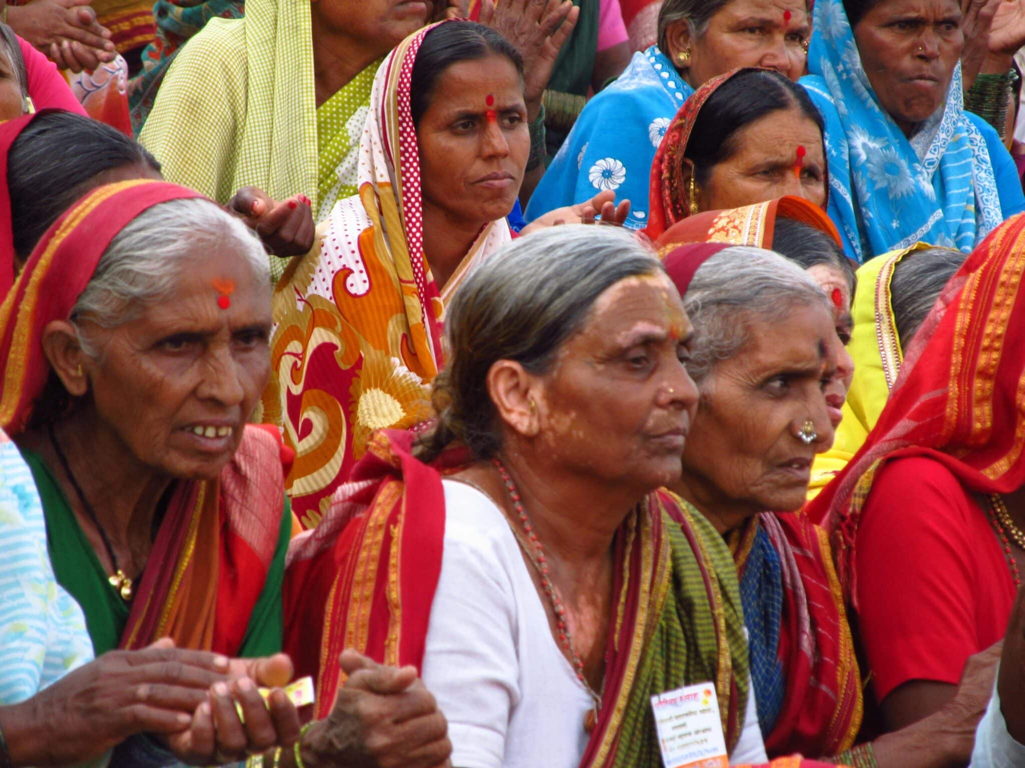 Mulheres em Varanasi, Índia.