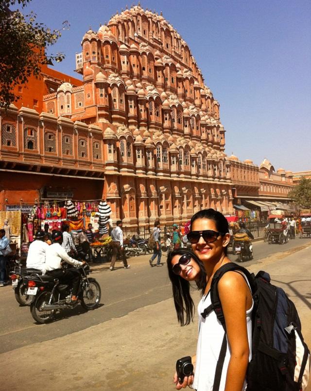 Palácio em Jaipur, Índia