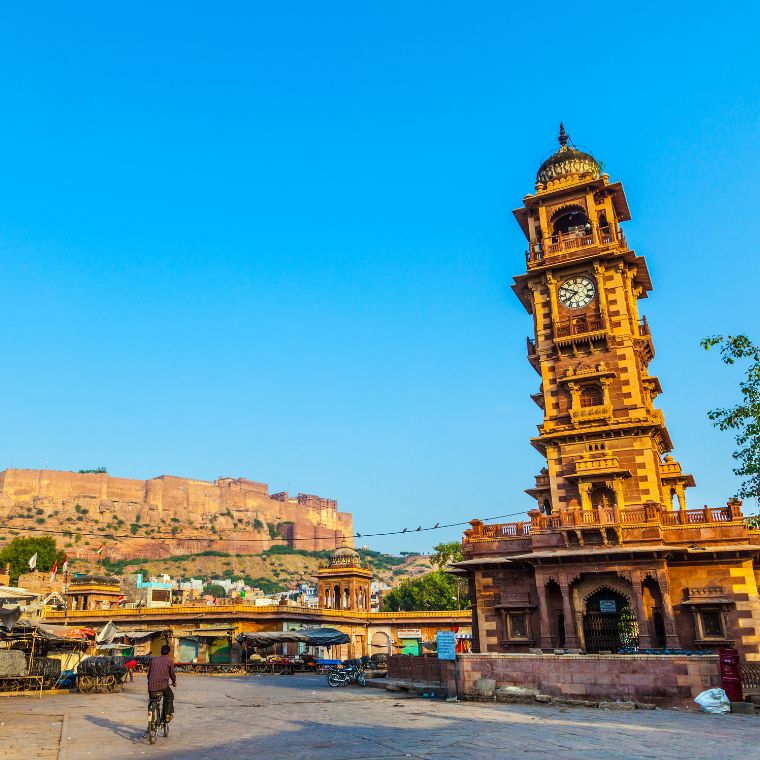 Torre do Relógio em Jodhpur