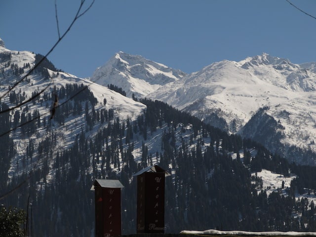 Vista do Himalaia de Manali