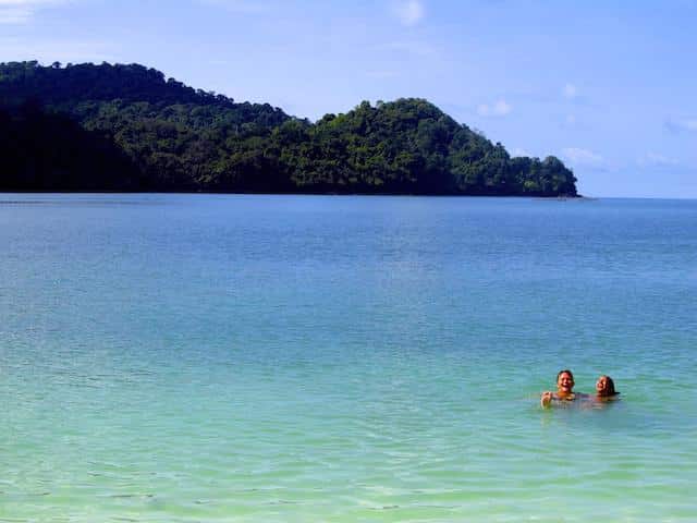 Praia em Langkawi