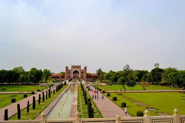 Jardins do Taj Mahal, Índia