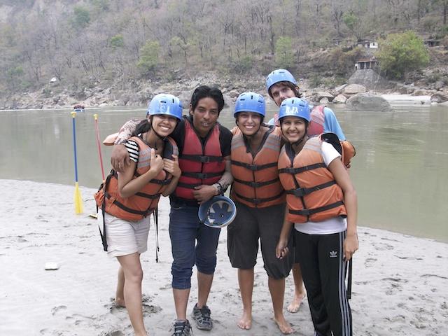 Rafting no Ganges - Rishikesh