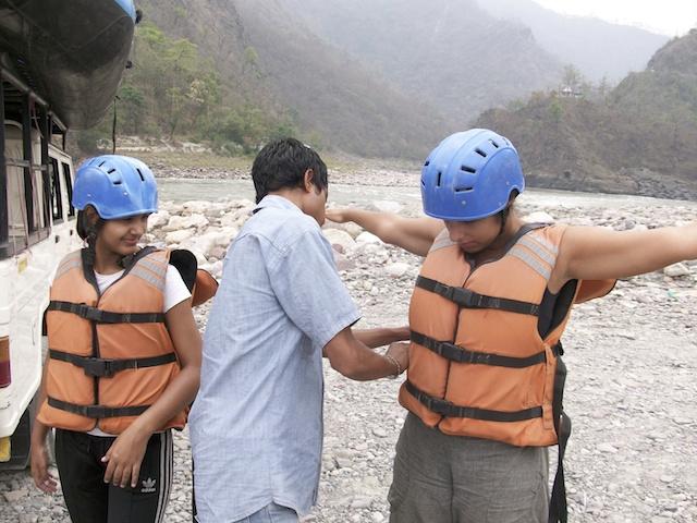 Rafting no Ganges - Rishikesh