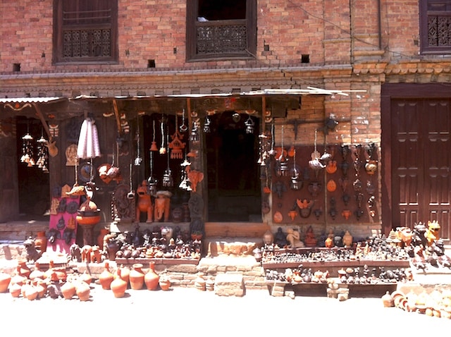 artesanato em Bhaktapur - Nepal