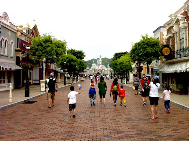 Main Street Disney Hong Kong