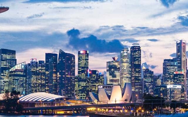 o que fazer em singapura vista da marina bay