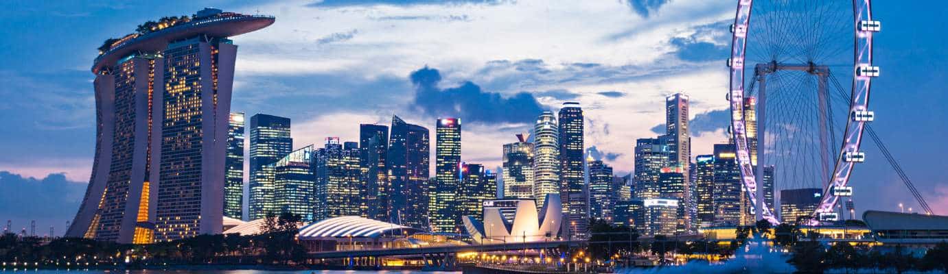 o que fazer em singapura vista da marina bay