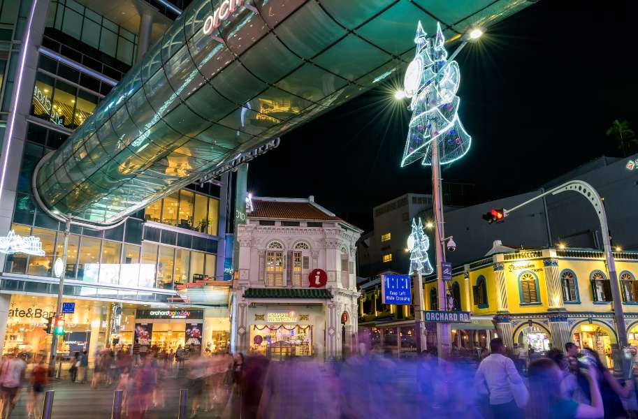 orchard road em cingapura