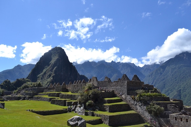 A montanha Machu Picchu, Peru