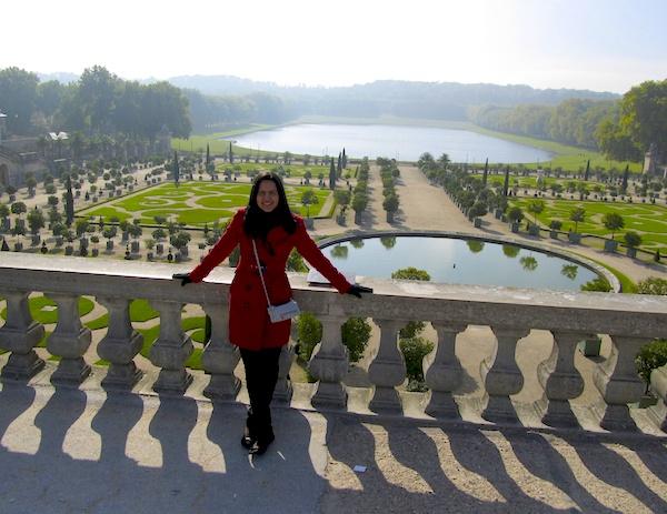 Palácio de Versailles no Outono
