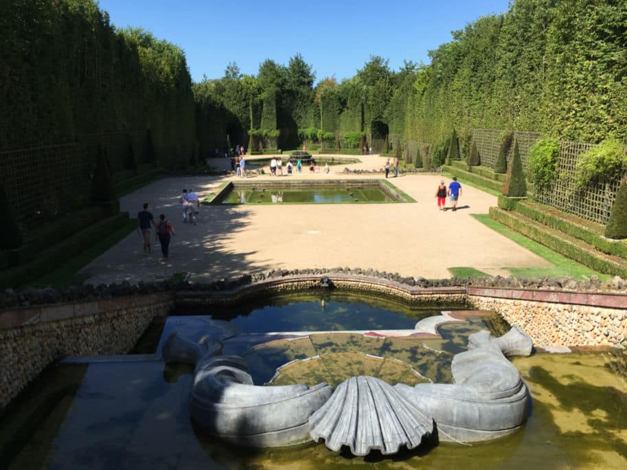 bosque das tres fontes Jardins do Palacio de Versalhes