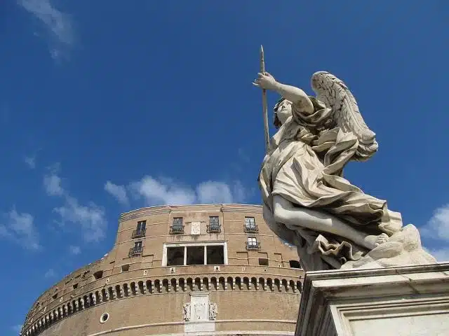 Castelo de Santo Angelo, Roma, Itália