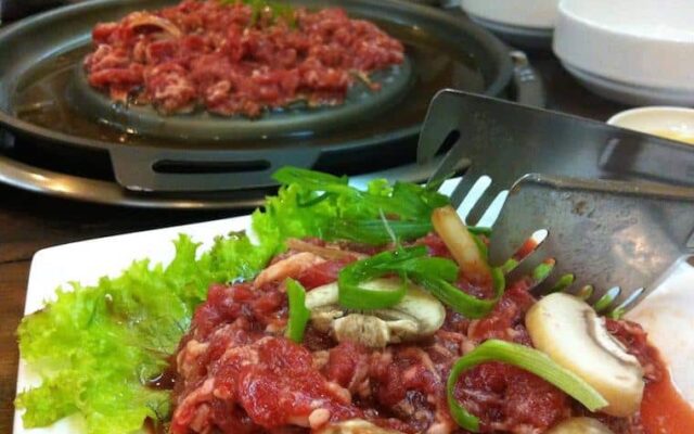 Onde comer no Liberdade Portal da Coreia