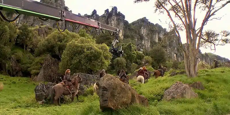 Foto do Hobbit na Nova Zelândia