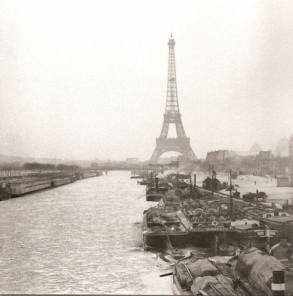 Foto antiga de Paris