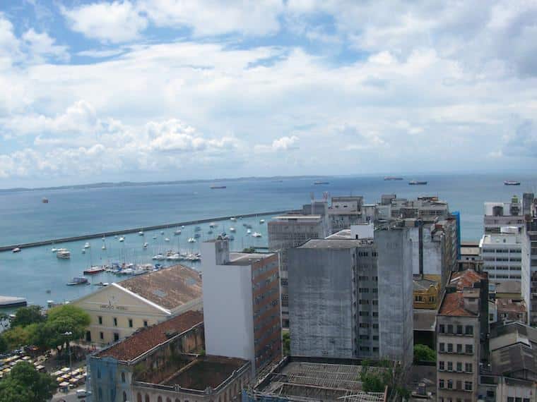 Vista Elevador Lacerda Salvador, Bahia