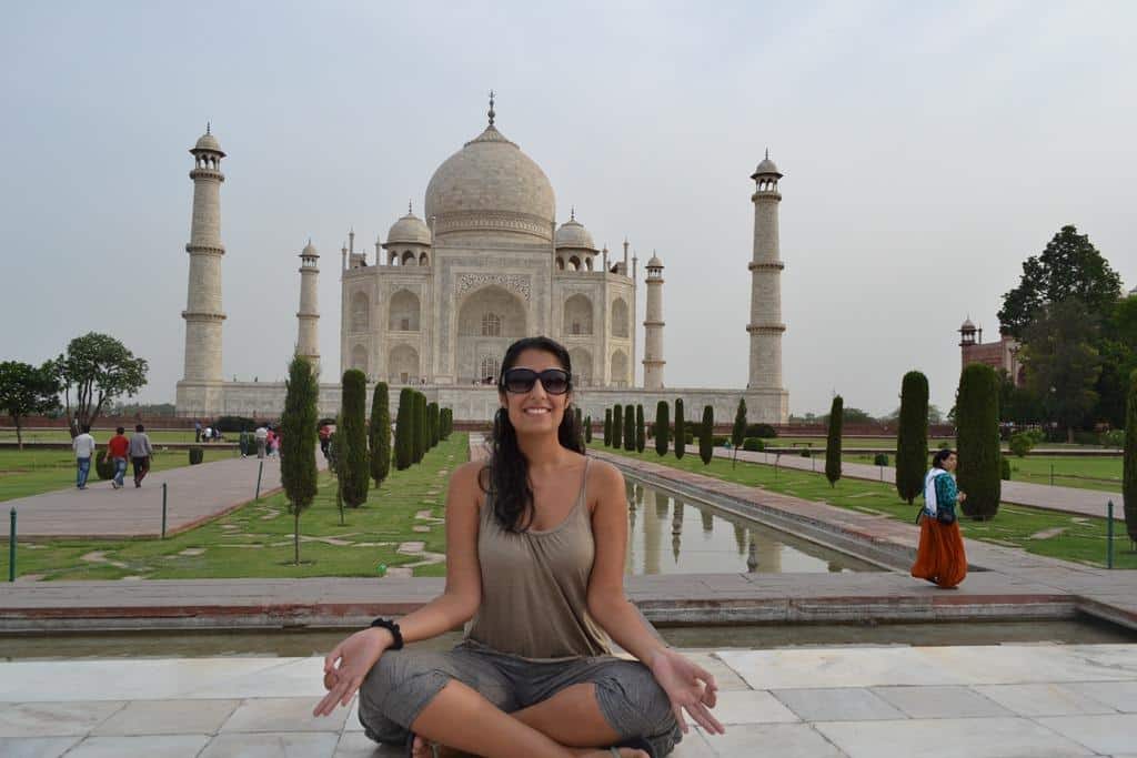 Naty no Taj Mahal, Índia
