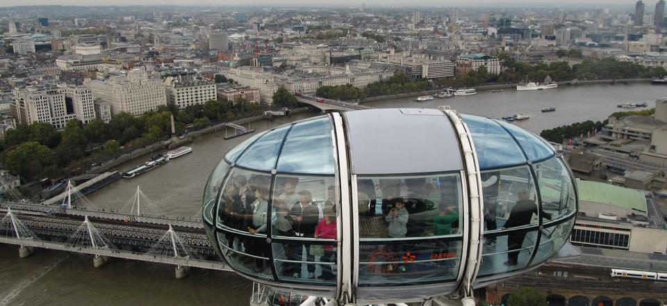 Rio Tâmisa, em Londres