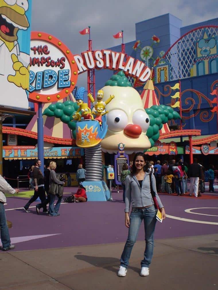 Universal Los Angeles, Simpsons Ride