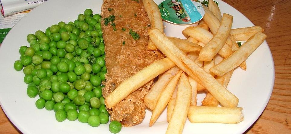comida em londres - fish and chips