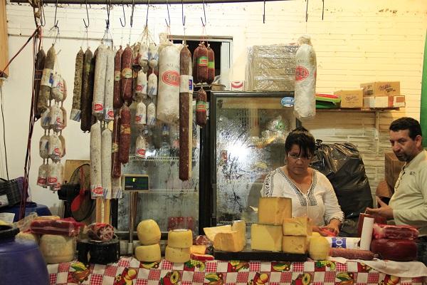 Mercadinho em Puerto Iguazú