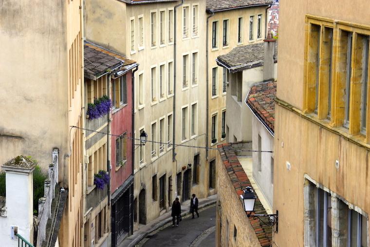 Rua em Lyon