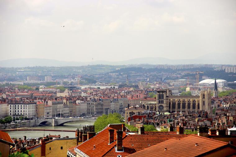 Vista de Lyon - França