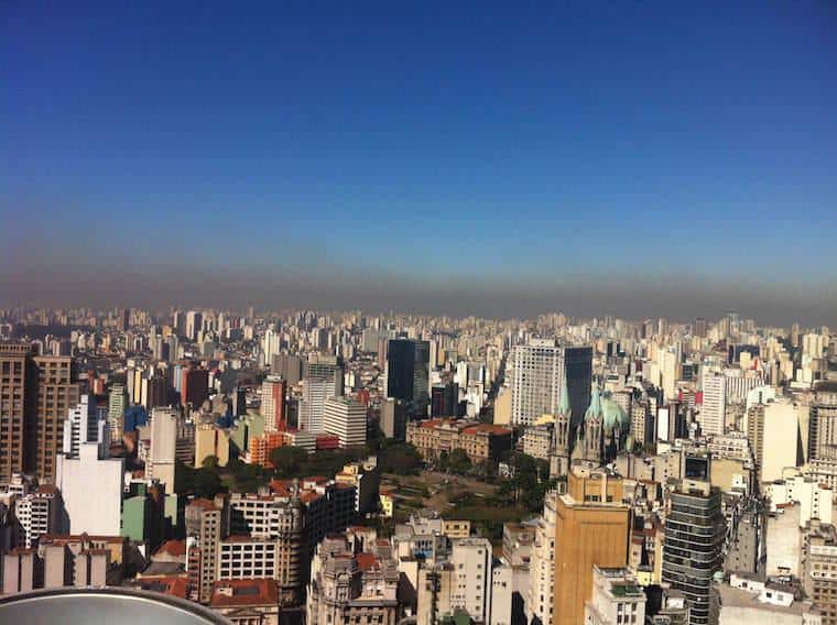 Vista do Edifício Banespa