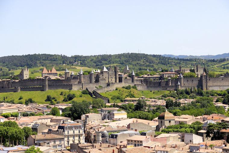 Carcassonne, Castelo na França