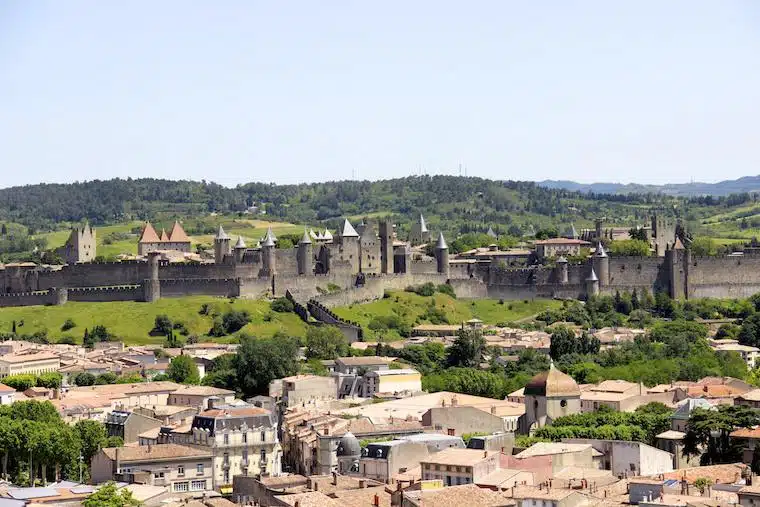 Carcassonne, Castelo na França