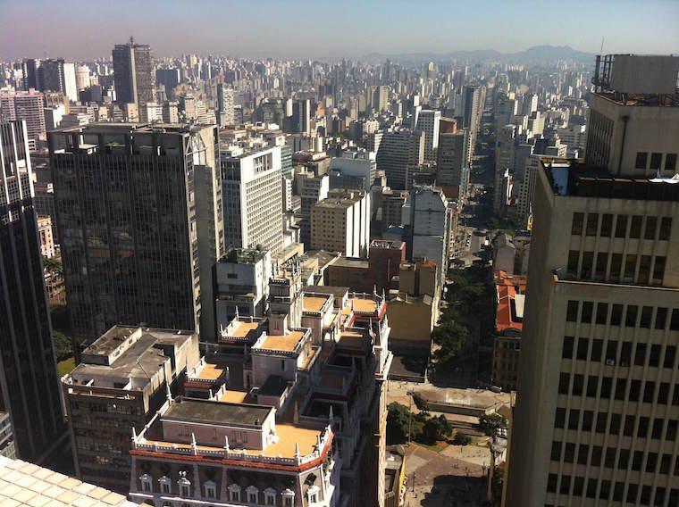 Terraço do Edifício Banespa