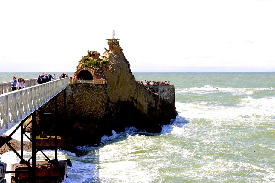 Foto de gruta em Biarritz França