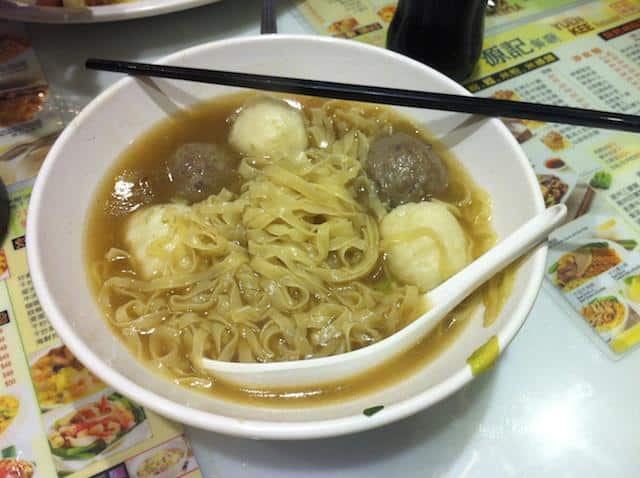 Noodles - Comida Chinesa em Hong Kong