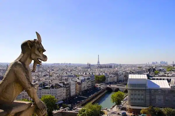 Vista de Norte Dame, Paris