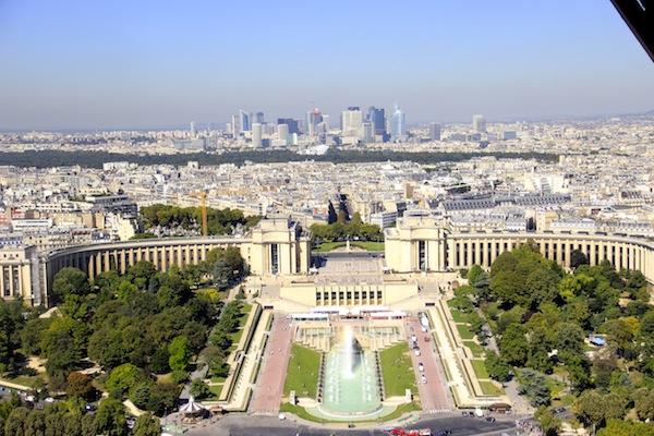 Vista da Torre Eiffel