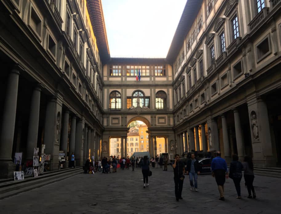 praca galeria uffizi