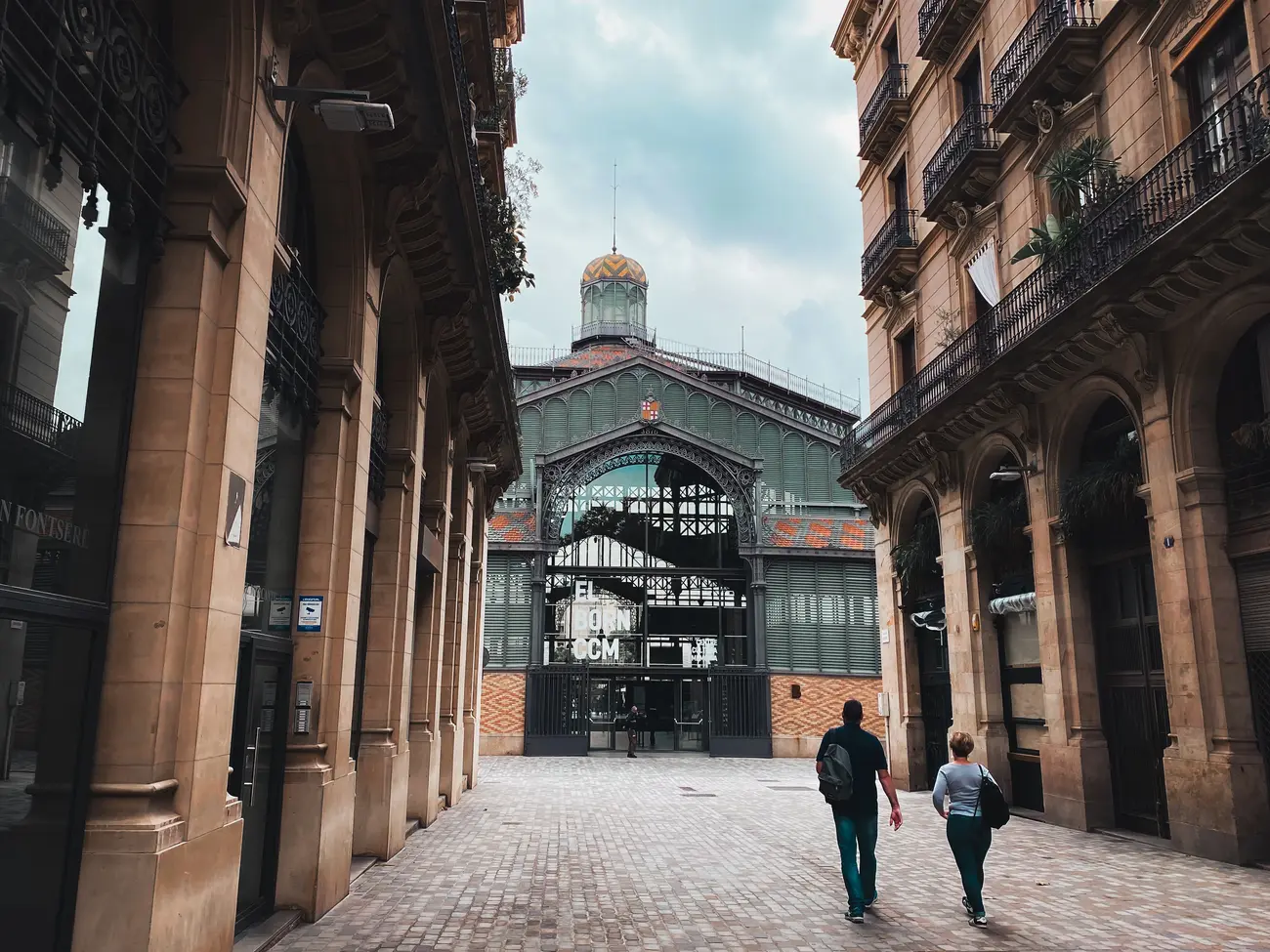 Mercado El Born, em Barcelona
