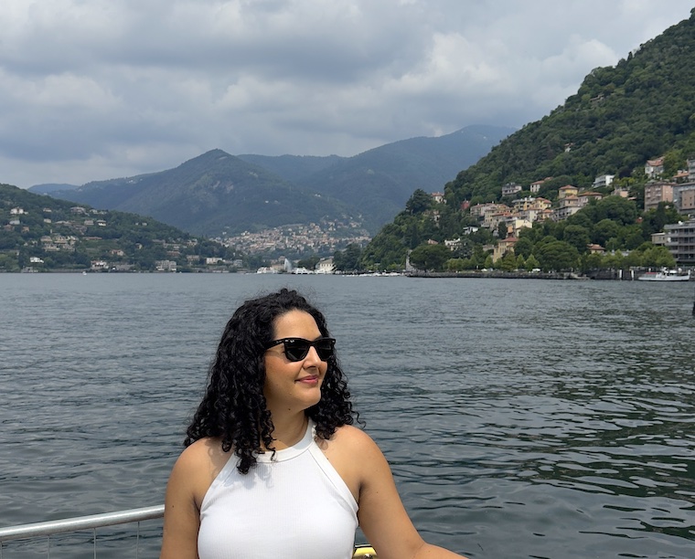 luiza em como italia