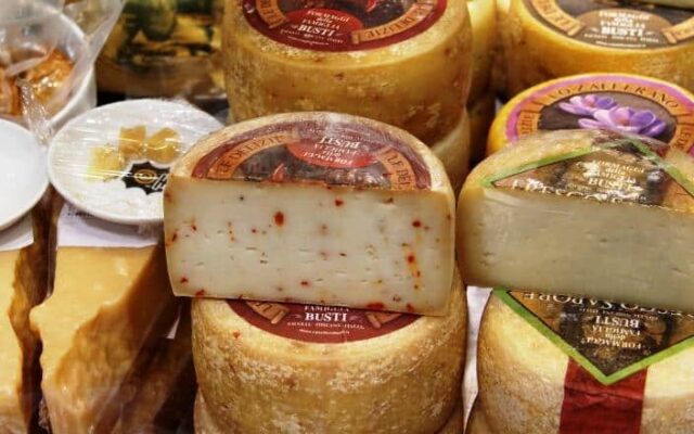 Tipos de queijo europeu pecorino