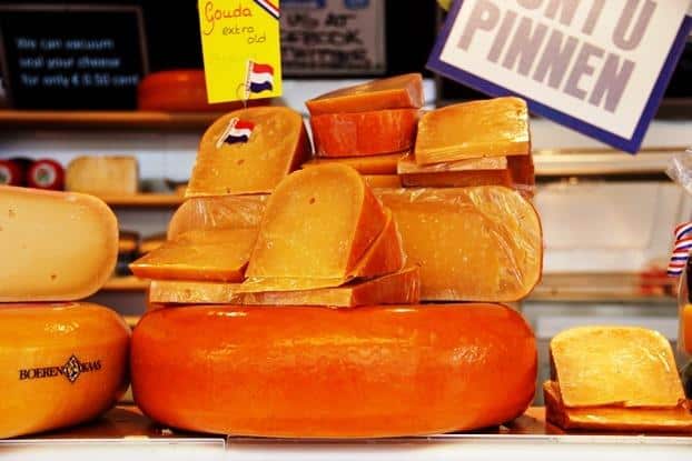 Tipos de queijo europeu queijos holandeses