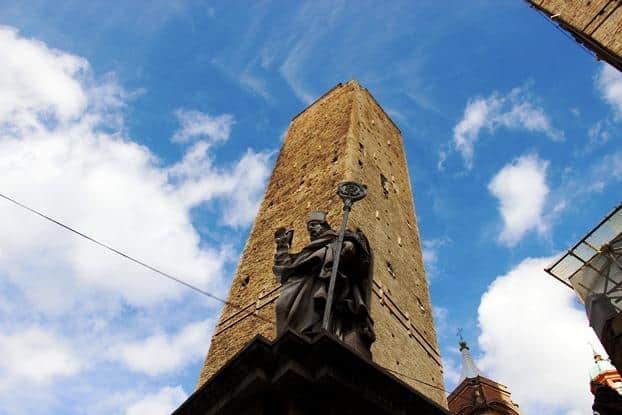 Torre Asinelli, em Bolonha