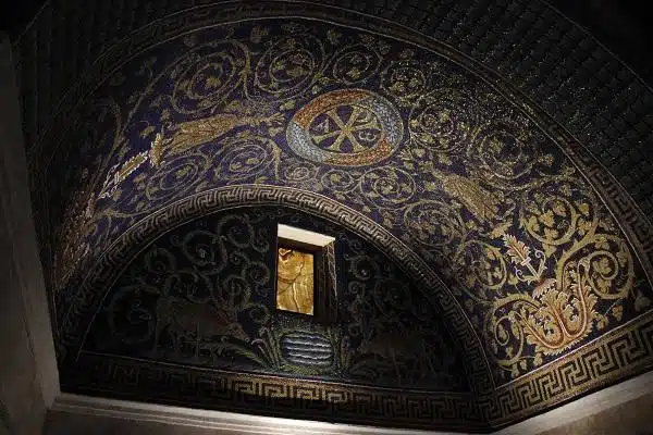 Mosaico em Ravena, Itália