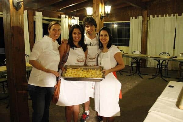 Aula de culinária em Bolonha