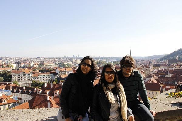 Vista do Castelo de Praga